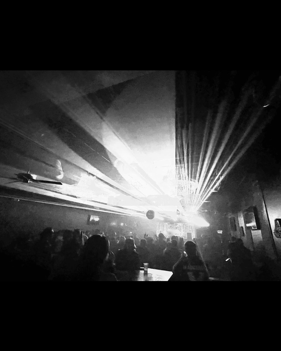 first time playing in Rochester NY last night - thanks to everyone that came out for my set 🖤🤍