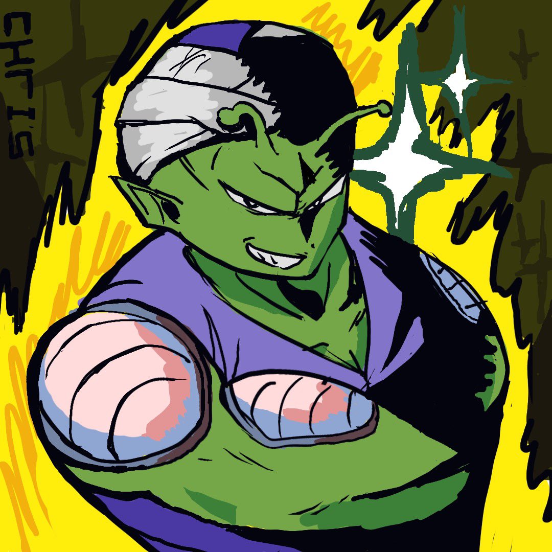 chrisissideways's tweet photo. Rest in peace toriyama you drew really awesome looking aliens. #piccolo #art https://t.co/QdsJzGXAYT