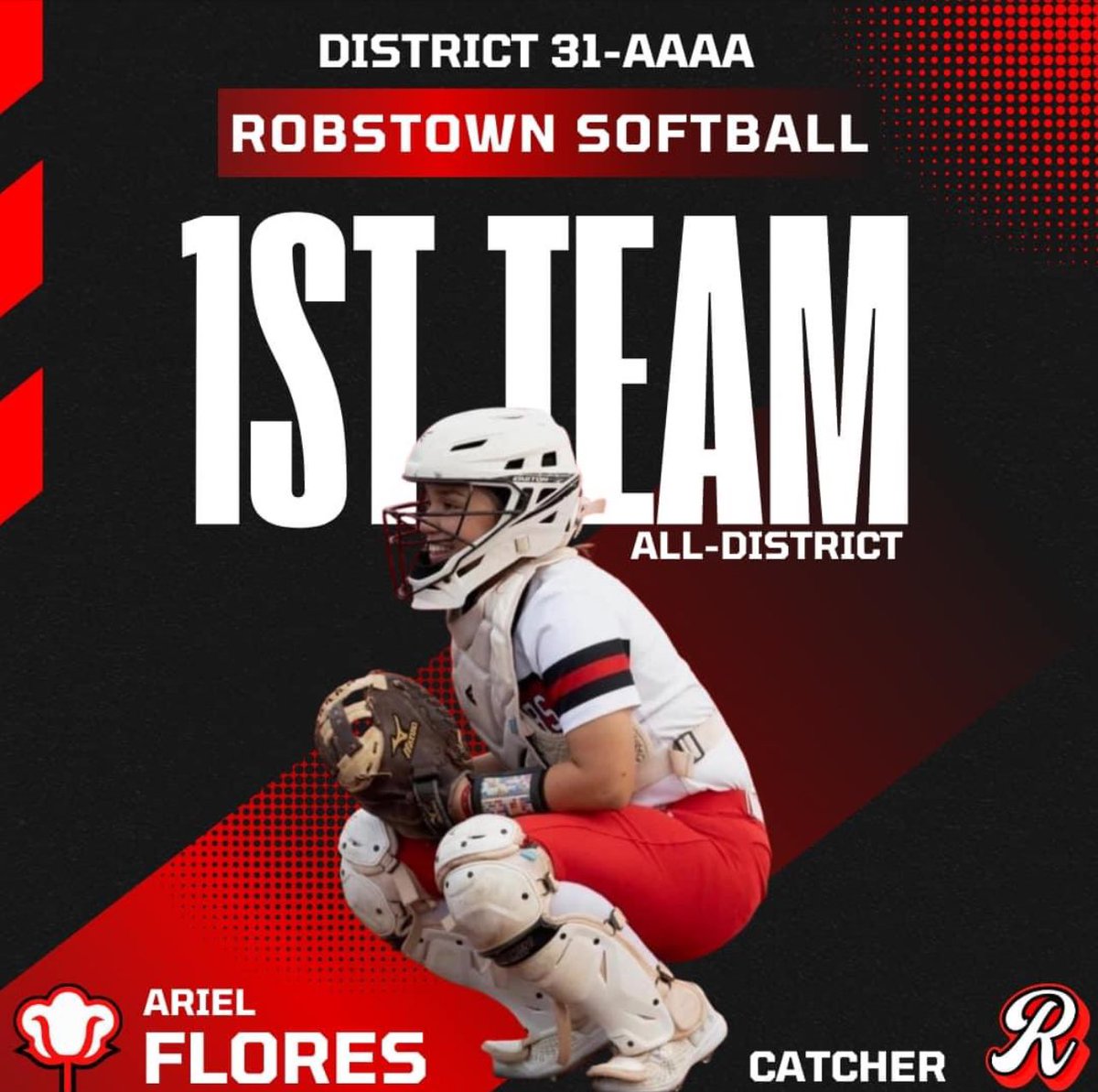 Congratulations to <a href="/arielflores3g/">Ariel Flores</a> for 1st Team All-District recognition for the 2024 high school season!! 💣🥎 #JacobyProud