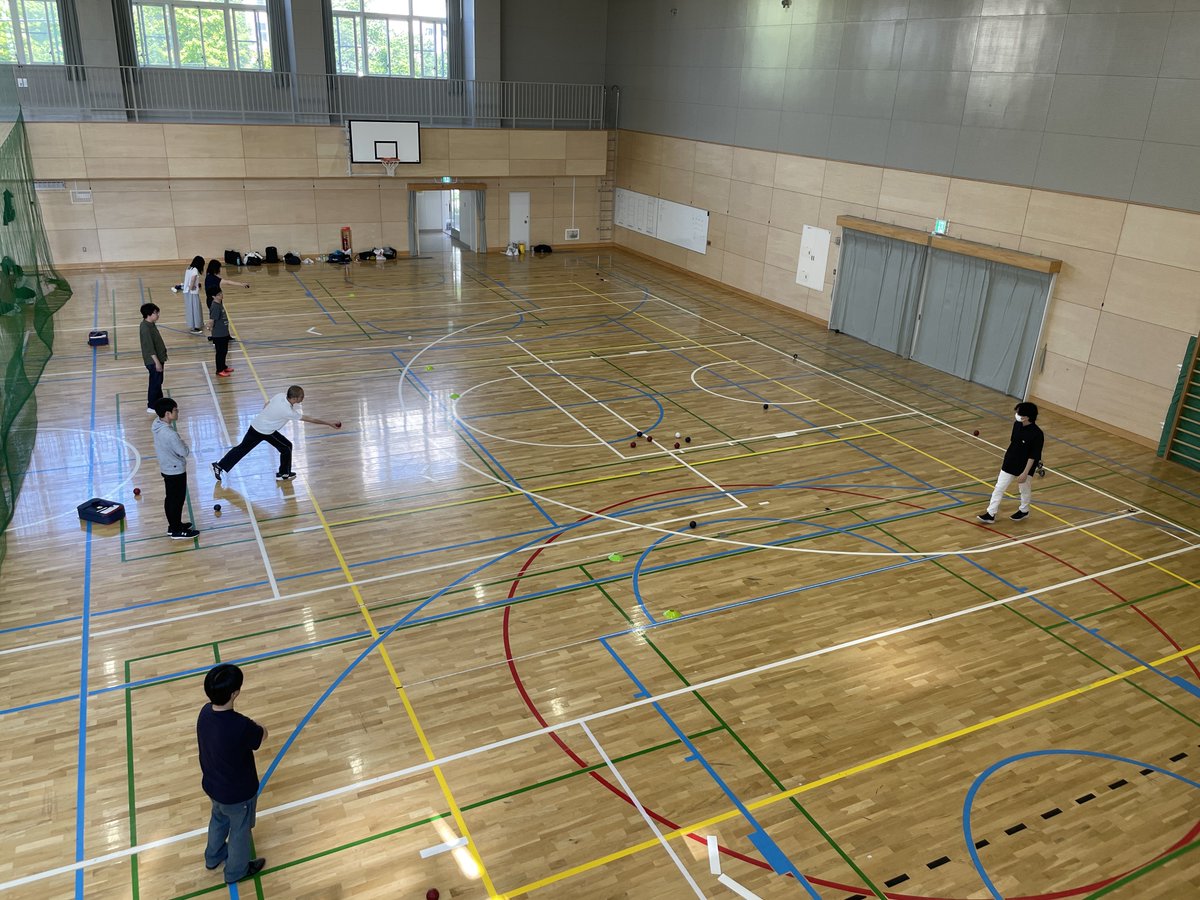 Hinotama_S's tweet image. 【ボッチャ個人リーグ戦 #BFBL 第1節】

6/1(土) 記念すべき第1節を開催しました！
9名で総当たり戦を行いました！
ボッチャ2回目の方から、最近マイボールを購入して熱量がどんどん上がってる我々まで、様々な参加者がいましたが、みんなでワイワイ楽しく試合をしました！