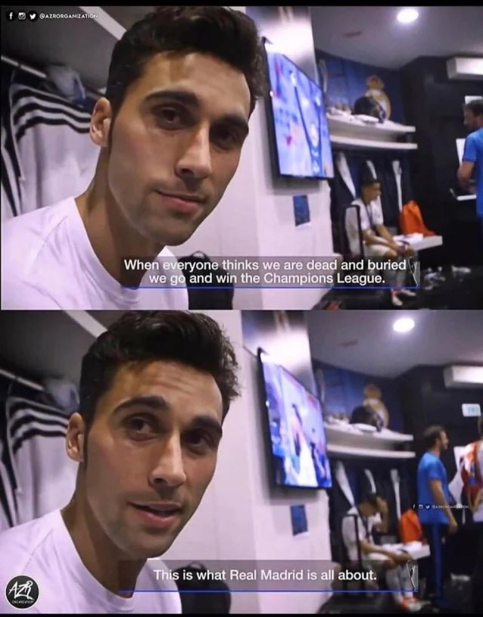 Real Madrid setting the standard.