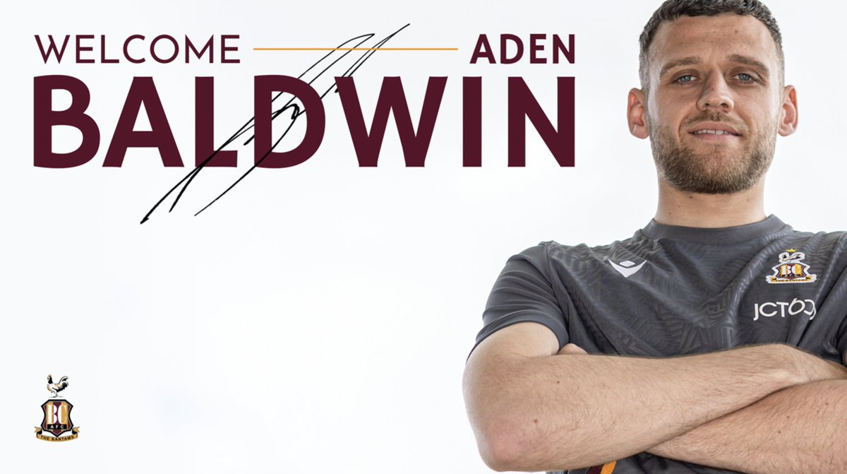 BCAFC_breakdown's tweet photo. 📝4⃣ Aden Baldwin #BCAFC

Our fourth signing of the season - the 26 year old joins from Notts County, having won promotion from the National League with them in 22/23. In total he has appeared 79 times for Notts. https://t.co/lGxEnTwHfo