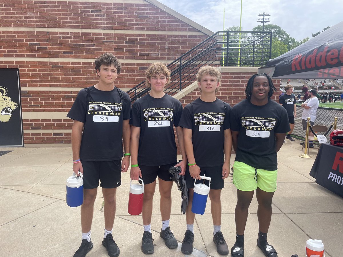 Collin Swingle (@collinswingle) on Twitter photo I had a wonderful time competing at the <a href="/LindenwoodFB/">Lindenwood Football</a> Mega Camp with my teammates! <a href="/stugfb/">Jed Stugart</a> <a href="/JPRockMO/">JP Rock</a> <a href="/EurekaFootball/">EHS Wildcat Football</a> <a href="/sumner_jake/">Jake Sumner</a> <a href="/tylerwass/">Tylerwass</a> <a href="/HarperBurns555/">Harper Burns</a> <a href="/jackyoder08/">Jack Yoder</a> <a href="/BrandonWebb15/">Brandon Webb Sr.</a> I had a wonderful time competing at the <a href="/LindenwoodFB/">Lindenwood Football</a> Mega Camp with my teammates! <a href="/stugfb/">Jed Stugart</a> <a href="/JPRockMO/">JP Rock</a> <a href="/EurekaFootball/">EHS Wildcat Football</a> <a href="/sumner_jake/">Jake Sumner</a> <a href="/tylerwass/">Tylerwass</a> <a href="/HarperBurns555/">Harper Burns</a> <a href="/jackyoder08/">Jack Yoder</a> <a href="/BrandonWebb15/">Brandon Webb Sr.</a>
