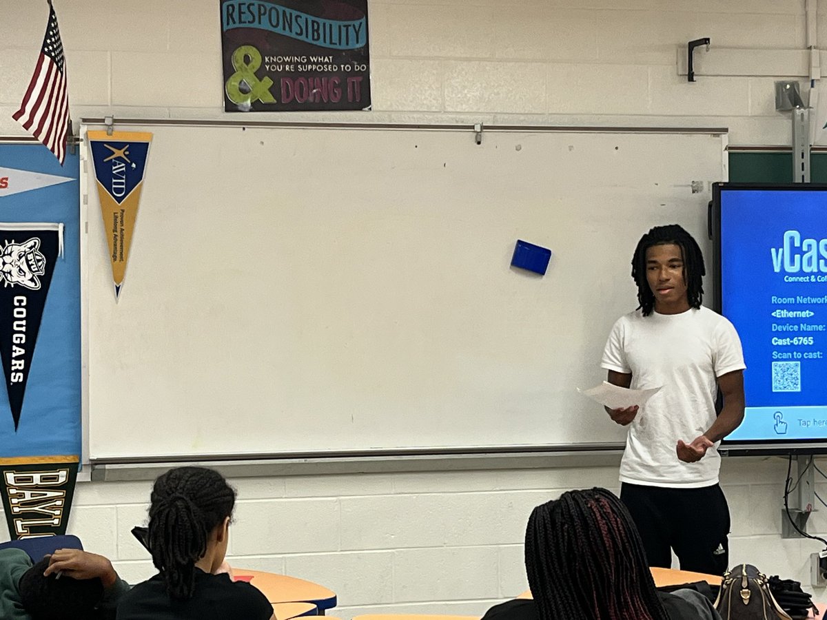 joifull_educ8r's tweet image. So proud of my sonshine. He did an excellent job sharing with our current AVID students how his experience as an AVID student shaped him as he prepares to enter college in the fall. #FrameworkFridays @LynnhavenMiddle
