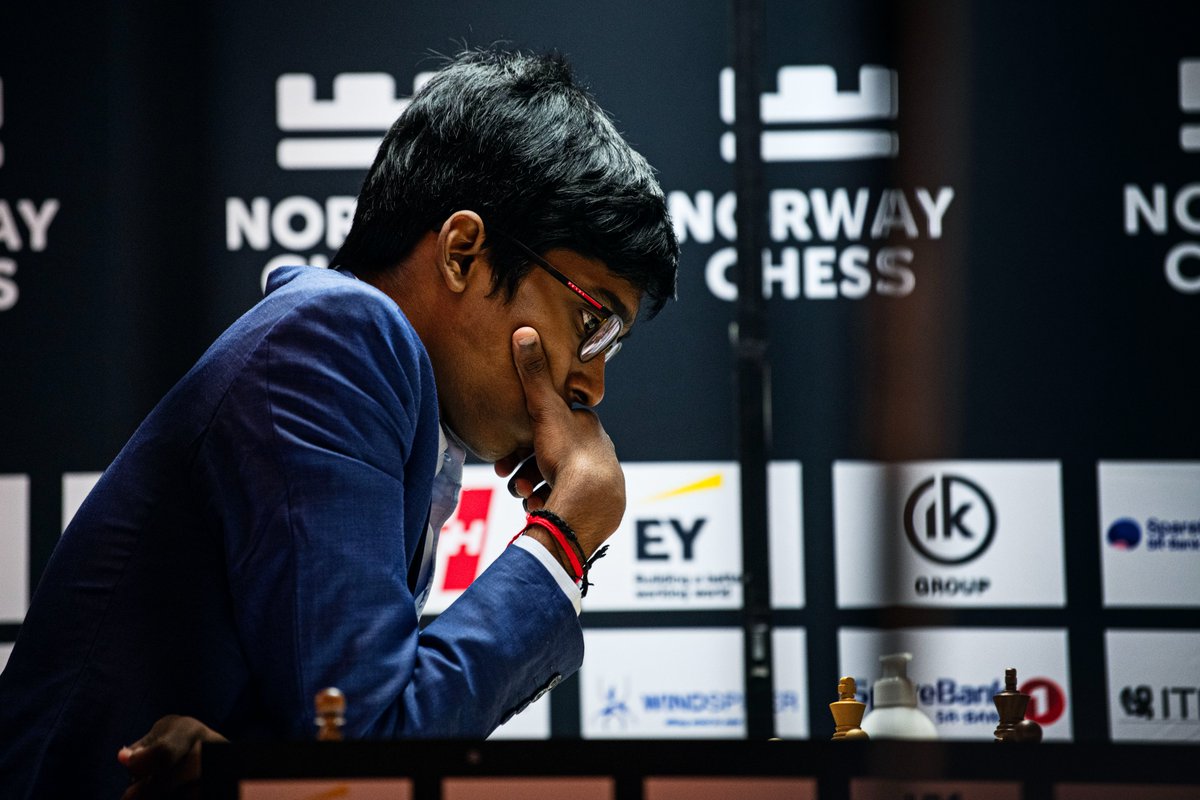 <a href="/NorwayChess/">Norway Chess</a> <a href="/rpraggnachess/">Praggnanandhaa</a> <a href="/chesscom/">Chess.com</a> <a href="/ChessbaseIndia/">ChessBase India</a> <a href="/chesscom_in/">Chess.com - India</a> <a href="/chess24com/">chess24</a> <a href="/SonyLIV/">Sony LIV</a> Congratulations to Pragg on defeating World No 1 &amp; 2 🇮🇳💥