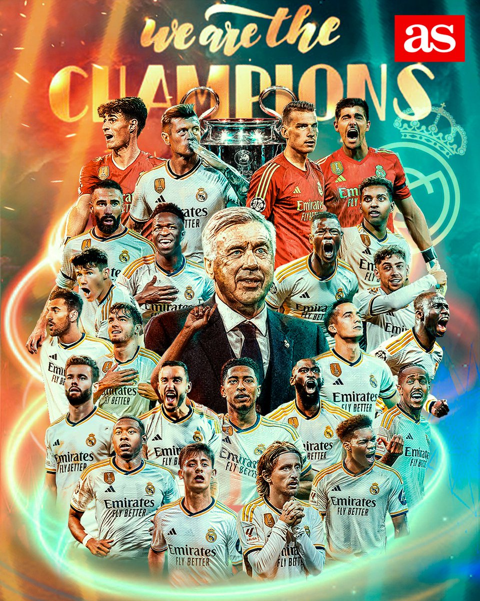 diarioas's tweet photo. ⚪🏆 𝐒𝐞𝐧̃𝐨𝐫𝐚𝐬 𝐲 𝐬𝐞𝐧̃𝐨𝐫𝐞𝐬, ¡¡¡¡𝐋𝐋𝐄𝐆𝐎́ 𝐋𝐀 𝐃𝐄𝐂𝐈𝐌𝐎𝐐𝐔𝐈𝐍𝐓𝐀!!!!! 🏆⚪ 

#UCL #UCLFinal #BVBRMA #APorLa15 

📡 https://t.co/Wgd0Dc2twz https://t.co/rabIGpnrpW