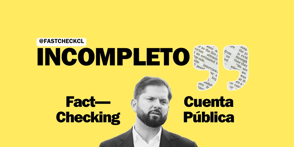 fastcheckcl's tweet photo. #CuentaPública2024🗣️| El Presidente Boric dijo: “En su primer año, la ejecución del Plan Calle Sin Violencia logró quebrar la tendencia al alza de homicidios, que como venía del 2016, reduciéndolos en un 6%”. Esto es #Incompleto🤨. Revisa acá 👇🏻

https://t.co/Lv3BkLuJua https://t.co/n18xHd0BSN