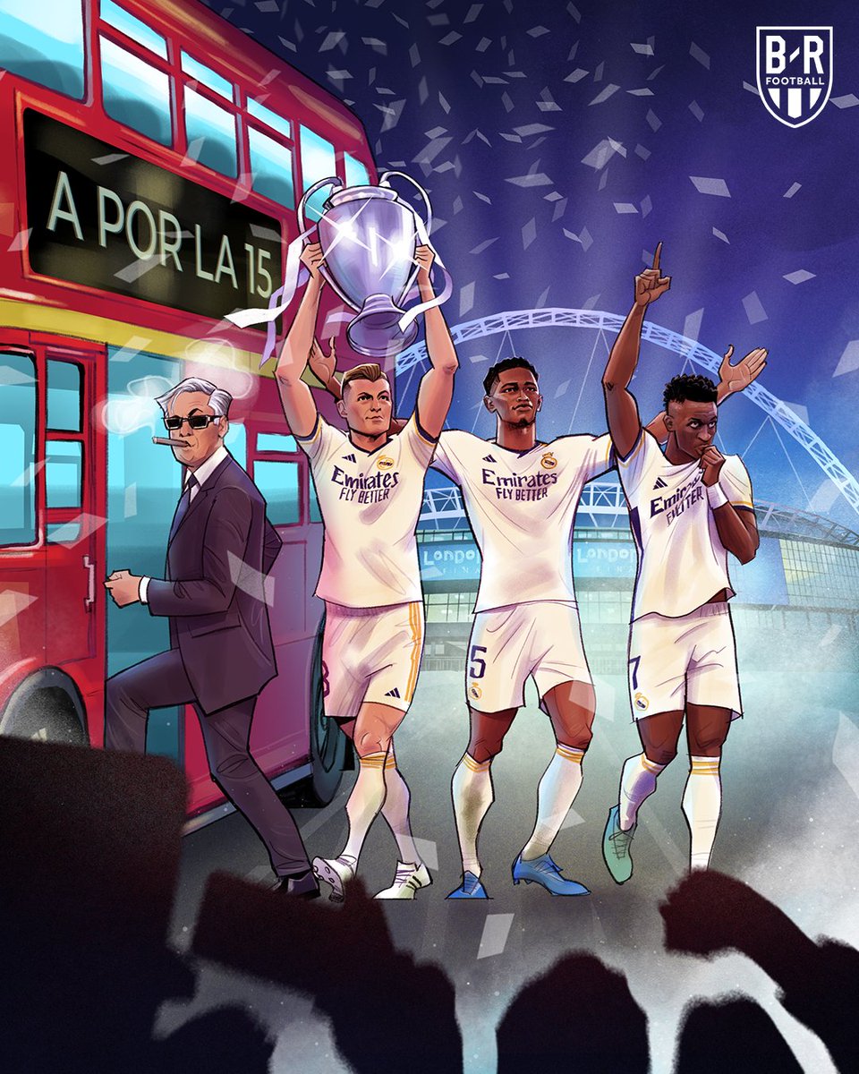 REAL MADRID WIN THEIR 15TH CHAMPIONS LEAGUE 1️⃣🏆5️⃣