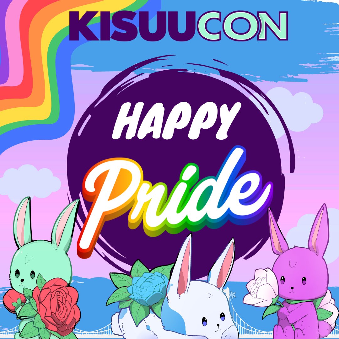 🌈 Happy Pride, Kisuu Buns! 🌈
🏳️‍⚧️
Kisuu here, spreading love and celebrating all the beautiful colors of the rainbow! 🌸🌹 
This month is all about embracing who you are and loving every unique part of yourself. Let’s hop into a world of acceptance, joy, and fun together!🐰💖