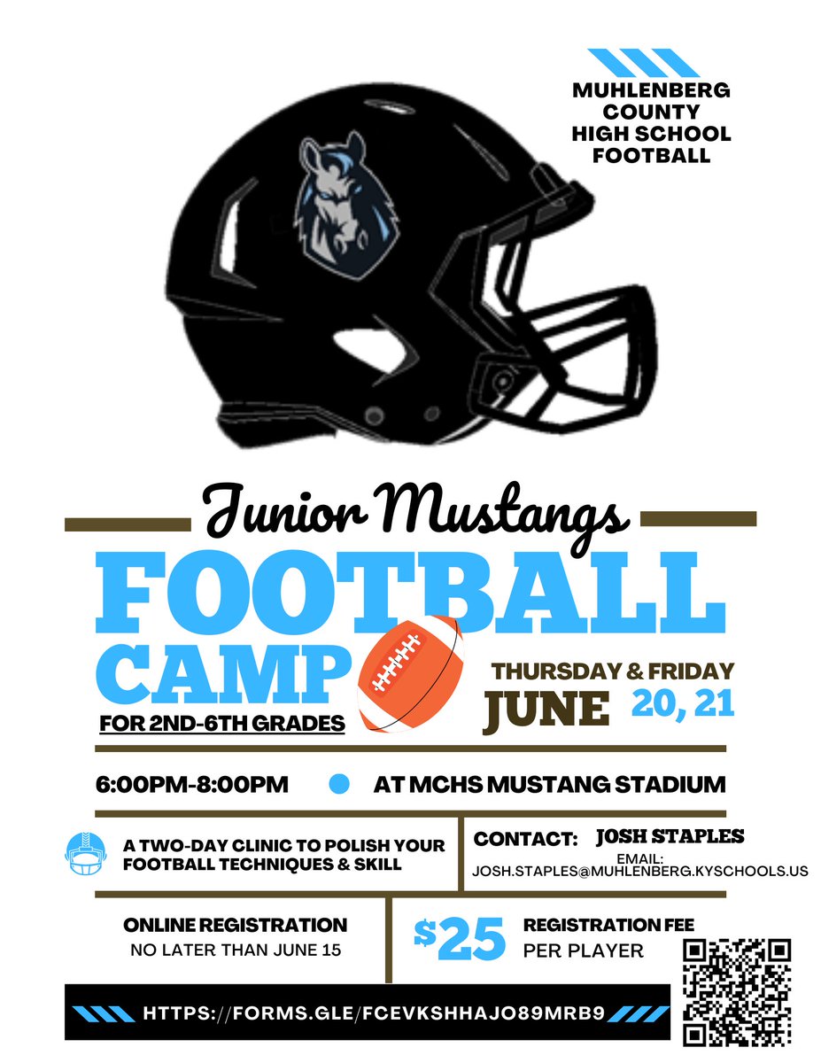 2024 Junior Mustangs Football Camp

docs.google.com/forms/d/e/1FAI…