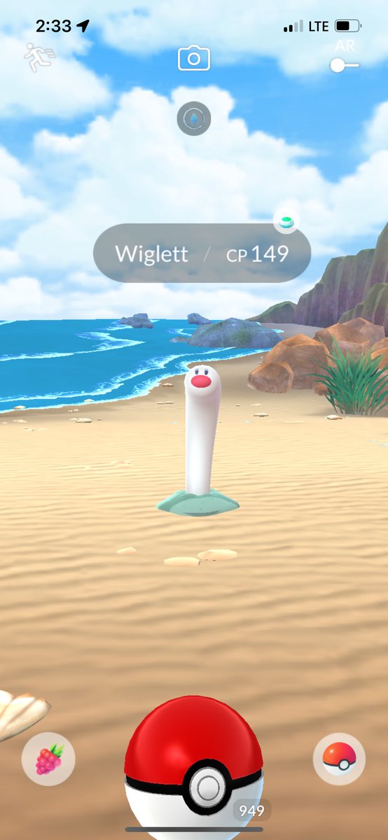 Ryan42Brown's tweet photo. It’s the start of Pride Month which means I HAD to walk around the lake in short shorts (other times of the year I choose to wear short shorts). Even Pokemon Go got into the spirit by giving me this encounter and helping me fill that dex! https://t.co/Q9MOVGWRby