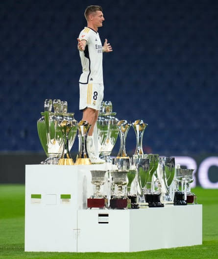 Toni Kroos retires at Real Madrid as a legend🚨 📷