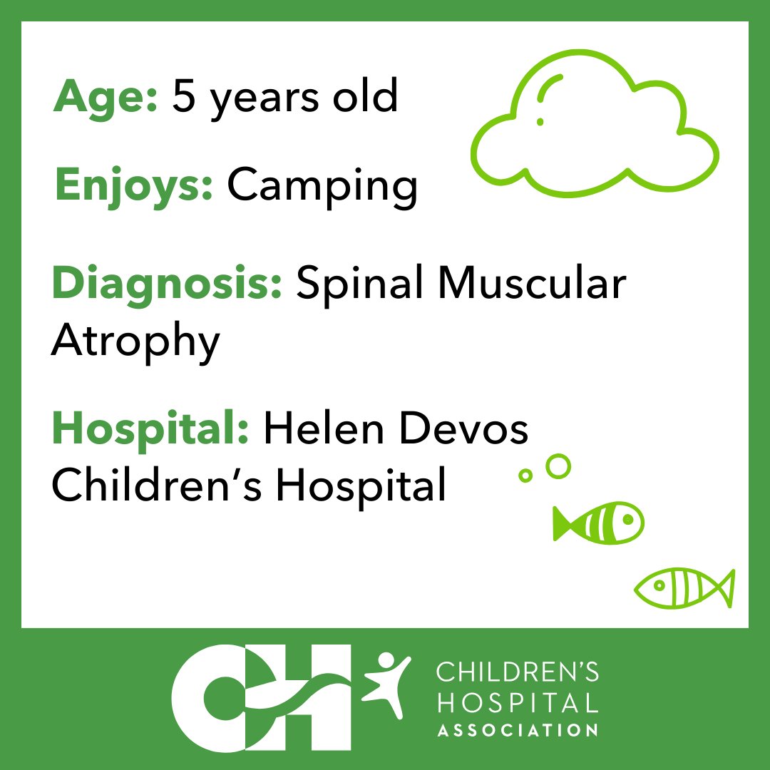 Meet Locklynd, a #FAD2024 champ! At 2 months old, Locklynd was diagnosed w/ Spinal Muscular Atrophy. Thankfully, he received top-tier care from @CorewellHealth. He is stronger and hasn't been admitted to the hospital in over 2 years. #TeamCHA More: childrenshospitals.org/content/public…