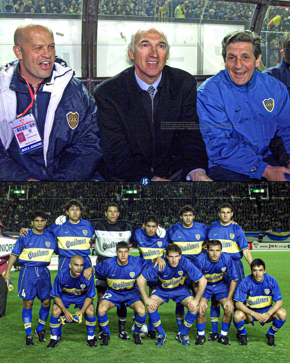 juegosimple__'s tweet photo. 🇦🇷🏆 Gran momento para recordar que el Boca Juniors de Carlos Bianchi es el ÚLTIMO EQUIPO extranjero que le ganó una final internacional al Real Madrid. https://t.co/tTpSzZT8zi