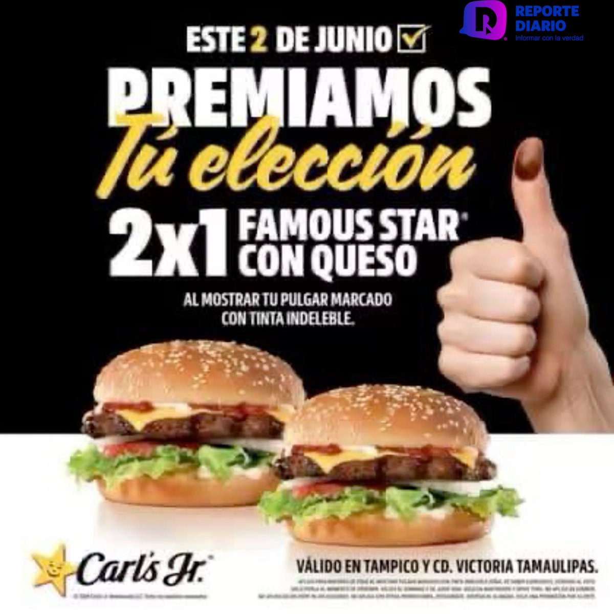 reportediariopv's tweet photo. ¿Cortesías y descuentos por votar?

Con la finalidad de promover el voto, distintos establecimiento participan en la campaña #EligeVotar y #MeVeo 

Leer nota: https://t.co/xiIIY4VVYj
Redacción: Sugey Cruz 
#MeVeo #EligeVotar #2deJunio #Cortesias #Promocion https://t.co/2puLQ65bso