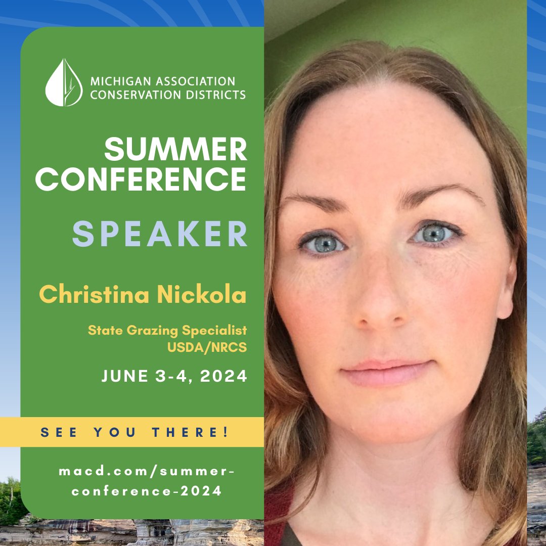 MI_Conservation's tweet photo. Rounding out the amazing group of Speakers for MACD Summer Conference 2024! 🌿 https://t.co/t55iRIE4o3
