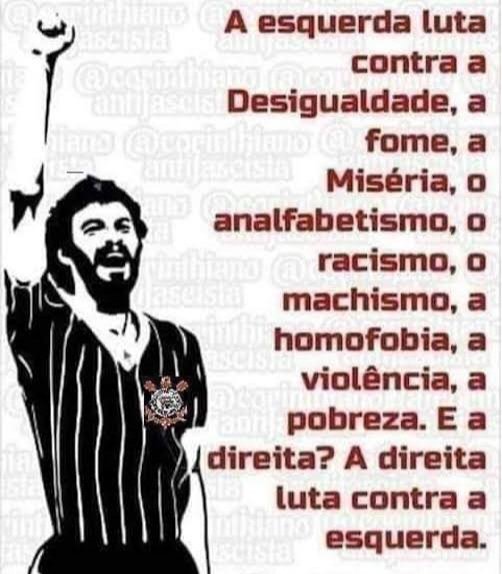 Nós estamos do lado certo da história.
