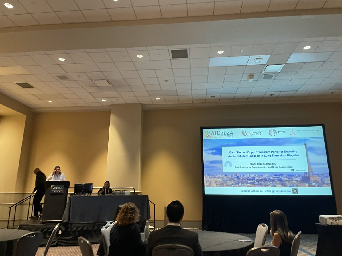 ParisTxGroup's tweet photo. @MartaSablik Presenting the Molecular diagnostics of lung transplant patients and receiving the Young Investigator award 🥇 !
#Banff #BHOT @AST_info @AST_info #ATC #ATC2024 https://t.co/XII1DroMQz