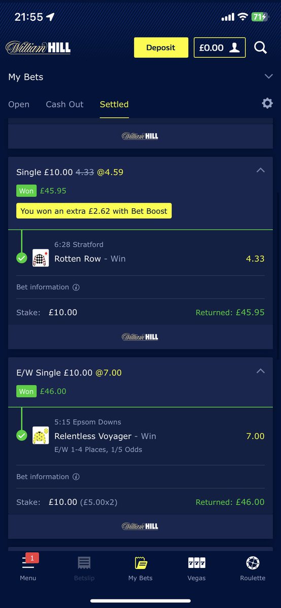 suneshsmith's tweet photo. @TipKingBets Bossed it! 👏🏽👏🏽🔥🔥 https://t.co/r1Gx1tYyzd