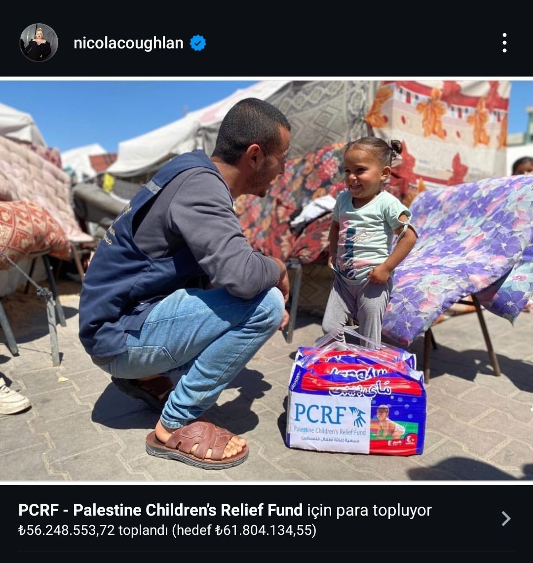 popgek's tweet photo. Nicola Coughlan, Instagram hesabı üzerinden düzenlediği bağış kampanyasıyla Filistin için 56 milyon 248 bin türk lirası yardım topladı.

Coughlan, şu anda dünyada en çok izlenen dizi konumundaki Bridgerton'ın basın turu boyunca da Filistin'de olanlar konusunda insanları bilinçlendirmeye çalışıp, insanların ilgisi kendisinin üzerindeyken bunun yapmasının çok önemli olduğunu dile getirmişti.