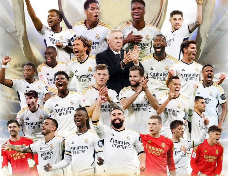 15 champions tiene mi amor… 😁