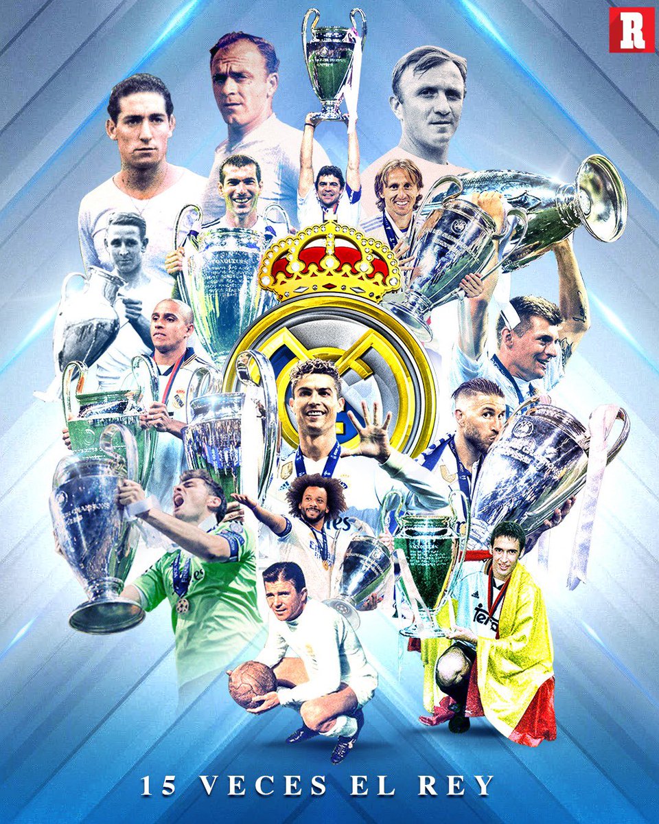 👑🏆EL ÚNICO GIGANTE 🏆👑

Desde Alfredo Di Estéfano hasta Toni Kroos. 

15 veces reyes de Europa de la mano de 15 reyes.

Gloria Merengue.⚪️