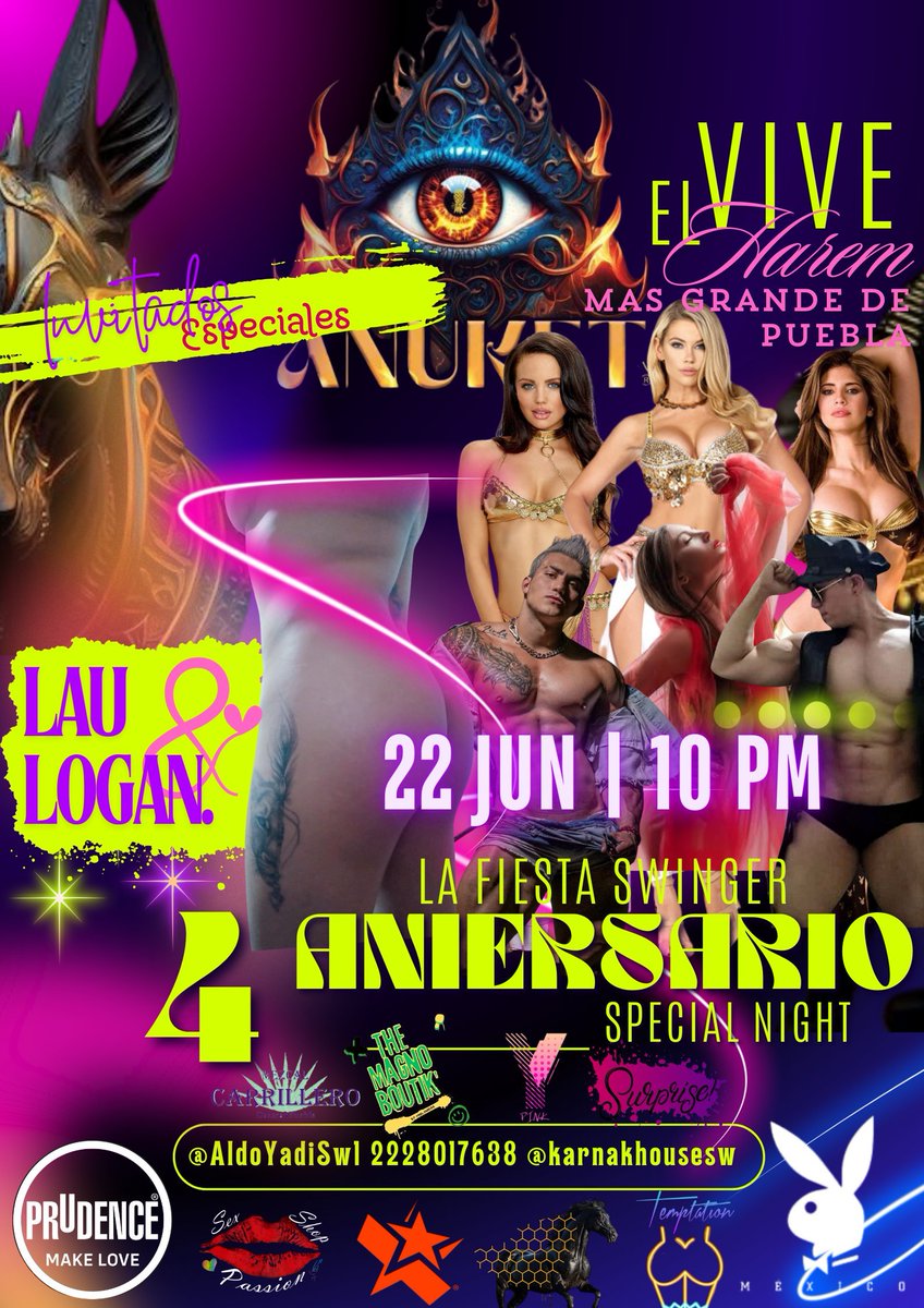 Nos vemos el 22  de junio en el aniversario de <a href="/AldoYadiSw1/">Anuket Club</a>  no se lo pueden perder, a quien saludaremos?