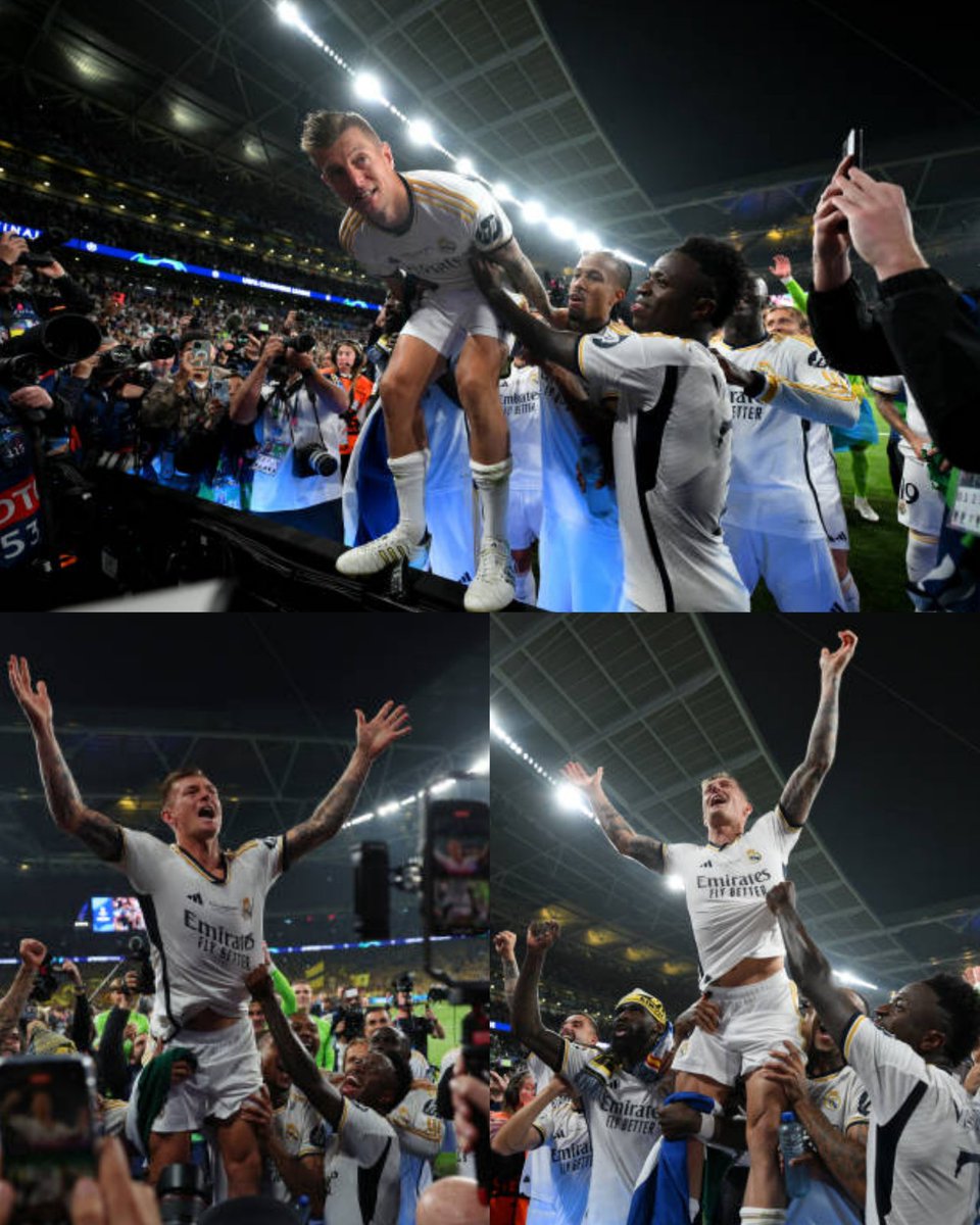 GRACIAS LEYENDA <a href="/ToniKroos/">Toni Kroos</a> 🥹❤️‍🩹