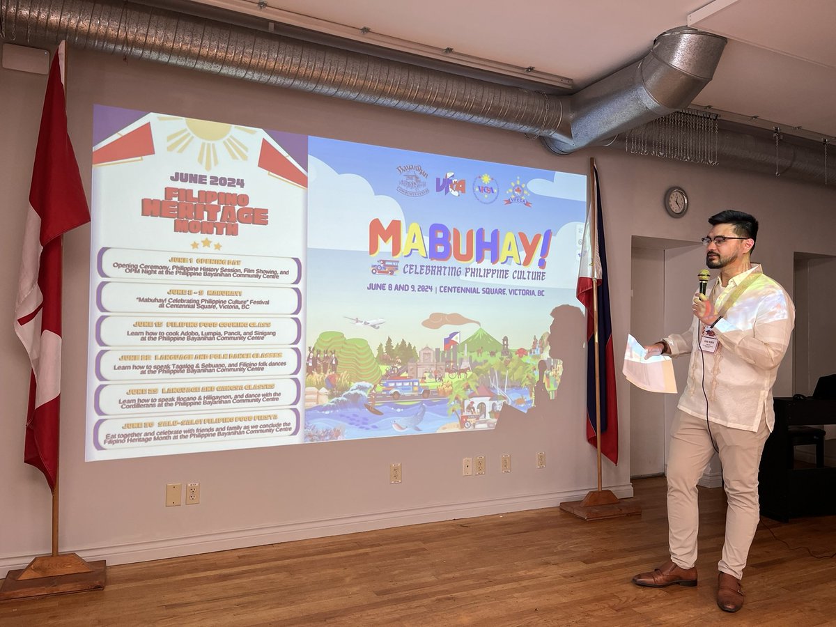 ChiefDuthie's tweet image. Celebrating Philippine Culture at the Philippine Bayanihan Community Centre this afternoon.  Engaging, listening, and learning in a welcoming inclusive, and fun environment.  So thankful for the invitation, stories, smiles, conversations, and amazing food!! 🇵🇭🇨🇦