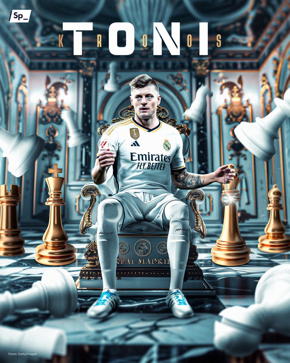 Por la puerta grande. 
Danke, <a href="/ToniKroos/">Toni Kroos</a>