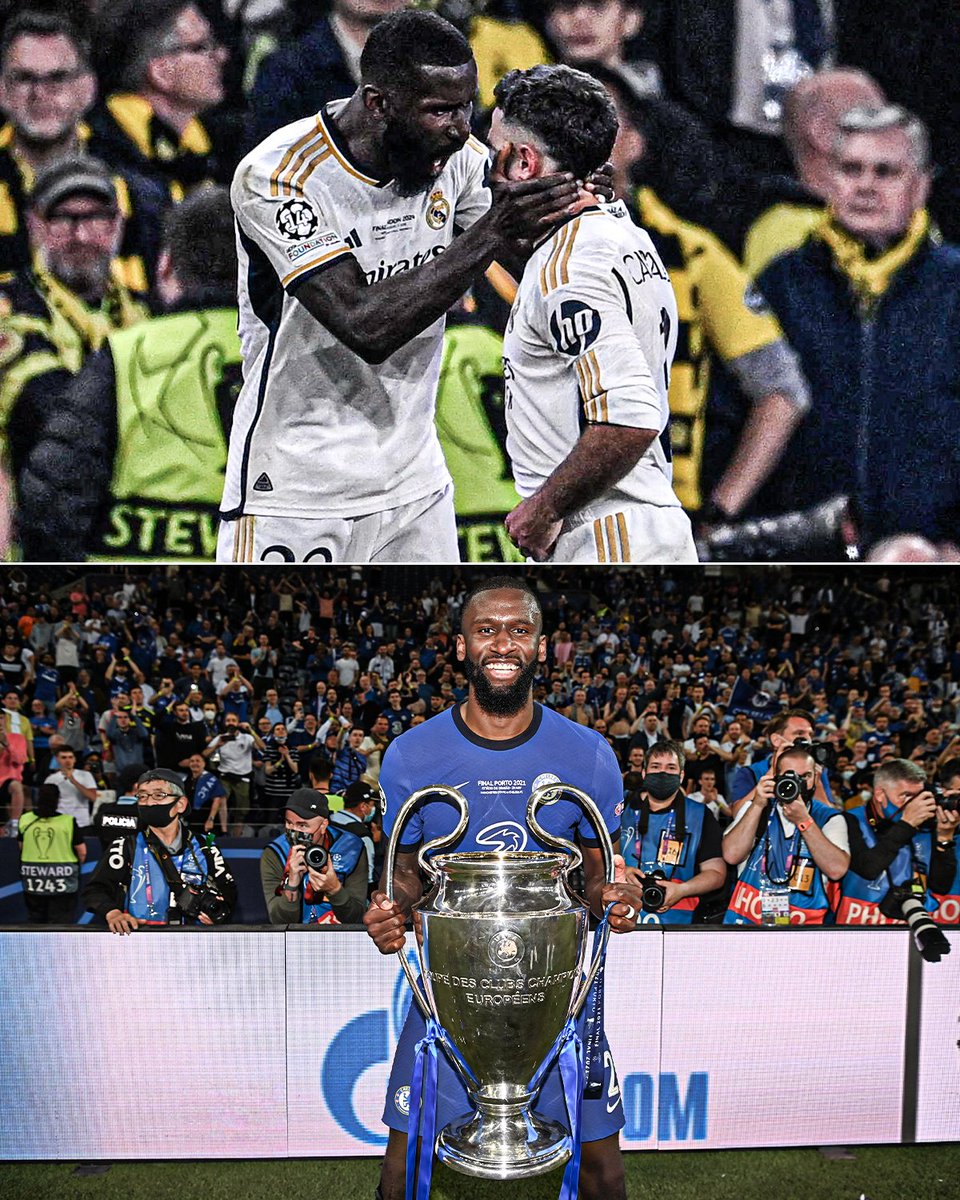 Antonio Rudiger: Champions League winner with Real Madrid AND Chelsea 👏🏆