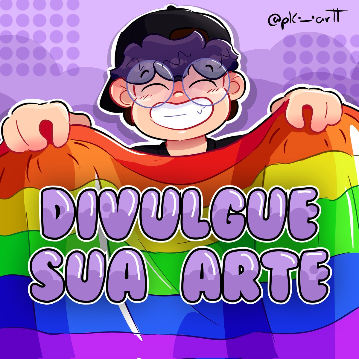 PK_artt's tweet photo. DIVULGUE SUA ARTE!!! 🎨🖌️
especial MÊS DO ORGULHO!! 🏳️‍🌈💞
.
Se apresente e compartilhe sua arte!
Interaja com outros artistas tmb!
NSFW e gore com aviso!!!
SEM I.A 🚫
.
💟 e 🔄 para chegar em mais artistas! https://t.co/AefqkoDuSL