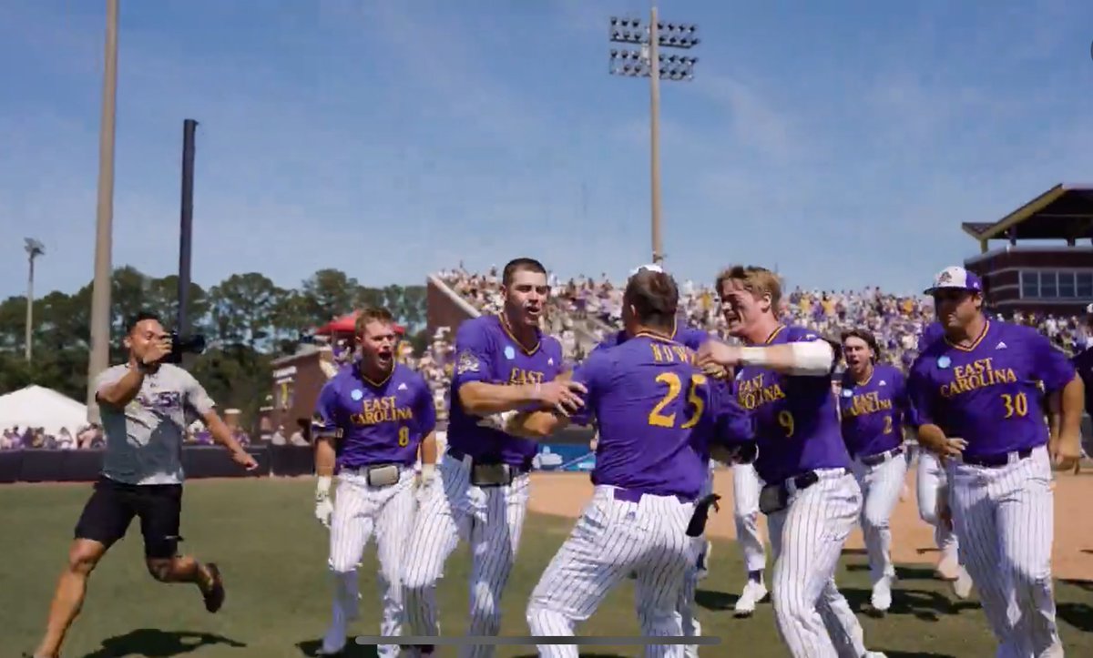 It’s days like today that make me extremely proud to be a pirate! The boys showed incredible resolve clawing back in the 9th to stay alive! It’s that never give up mentality that will take you places in life! Well done boys! <a href="/ECUBaseball/">ECU Baseball</a> <a href="/cgodwin23/">Cliff Godwin</a>