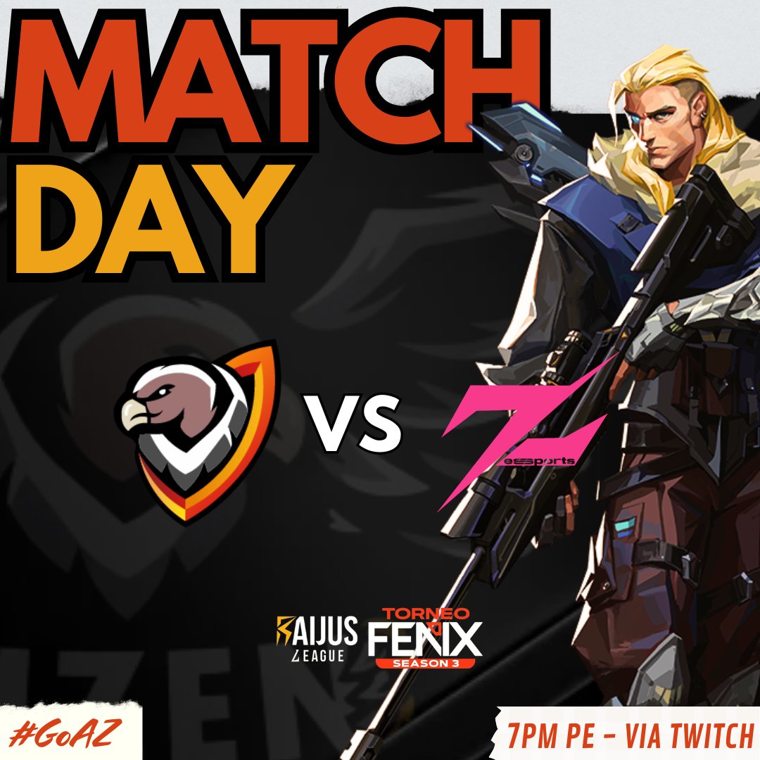 IncasGaming's tweet photo. ¡Es día de match! 🕹️ Hoy, Aizen eSports se enfrenta a 7z eSports en un duelo épico. Estamos preparados para dar lo mejor de nosotros y salir victoriosos. ¡Vamos, Aizen! 💪 #MatchDay #AizenEsports #7zEsports #eSports #GamingCommunity #GoAZ #TorneoFenix https://t.co/9BQXbaAqaP