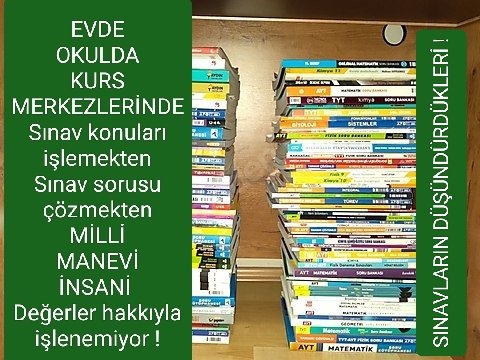 ABDUSSAMEDTAYFU's tweet photo. EVDE
OKULDA
KURS MERKEZLERİNDE
Sınav konuları işlemekten
Sınav sorusu çözmekten
MİLLİ
MANEVİ
İNSANİ 
Değerler hakkıyla işlenemiyor ! https://t.co/MEnPjg7Bzi