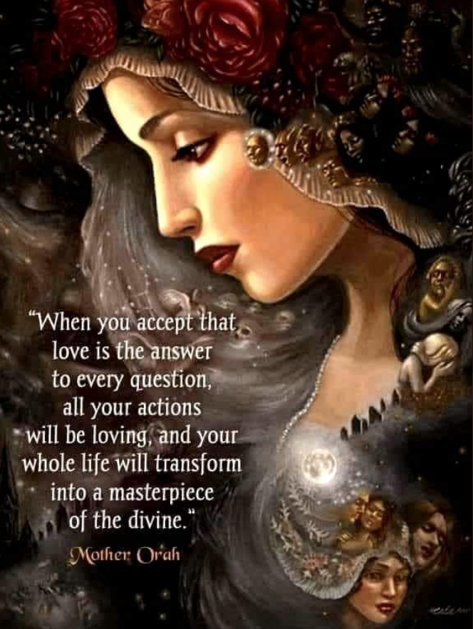 PayItFo72555724's tweet photo. #acceptance #loveistheanswer #question #youractions #yourlife #loving #transform #masterpiece #Divine #MotherOra #payitforward https://t.co/4q7jENfLMC