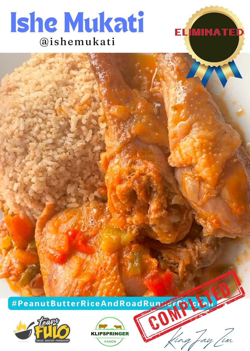 TeamFuloZim's tweet photo. POST MATCH ANALYSIS-VAR .
#PeanutButterRice #RoadRunnerChickenCookOffChallenge
After the highly successful and tightly contested #RoadRunnerCookOffChallenge let us carry out a post match analysis.
These presentations were great,but what did the voters see? Why were they elimated early in the #CookOffChallenge?
From Frame 1 -4
Where did @ishemukati ,@Christine4Feb @svodesai ,Svodesai Sithole, @gonovictor ,Vikalo Gono go wrong and what did they get right?
Thank you guys for accepting the Challenge. You added excitement and provided stiff competition in a tight race from for the crown.
Leave your constructive criticism in the comments beginning with Frame 1 .
Try this format
Frame 1 - your critique
Frame 2- your critique
Up to frame four.