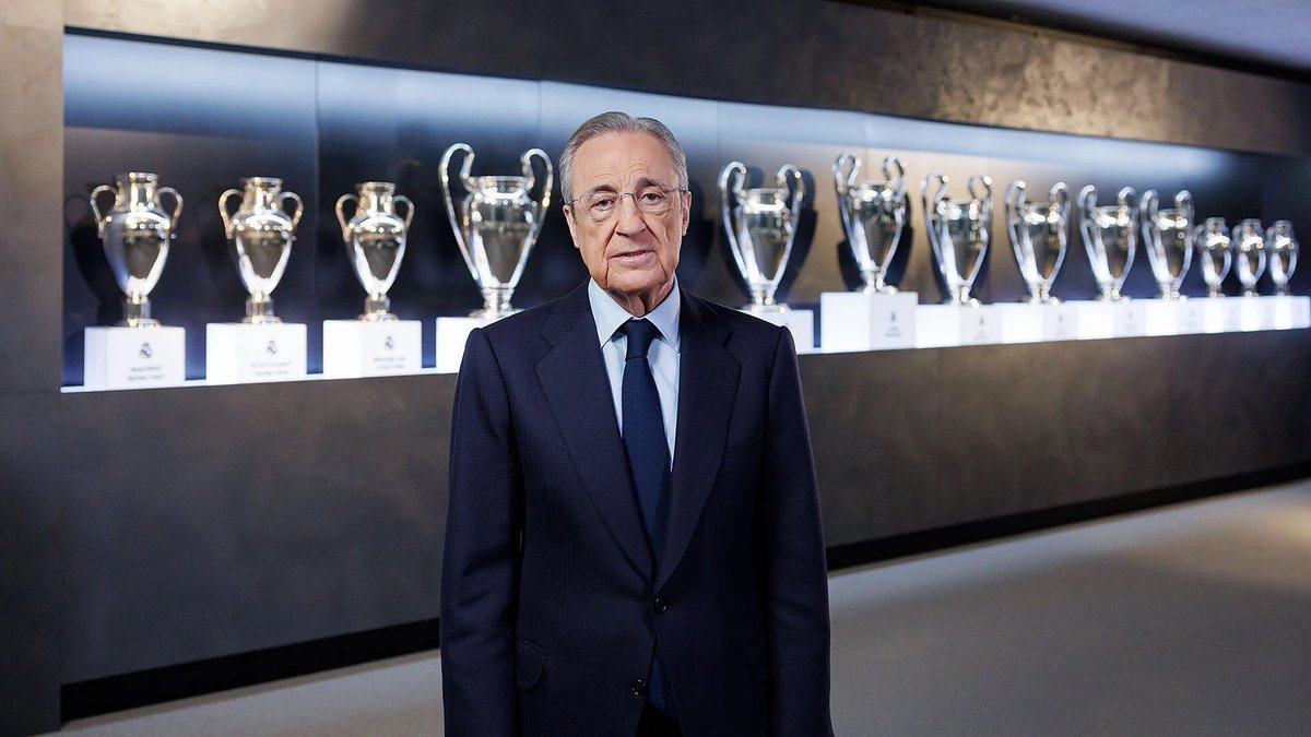 Thank you Florentino Pérez. 

This unbelievable success could not have come without you. 

Greatness.