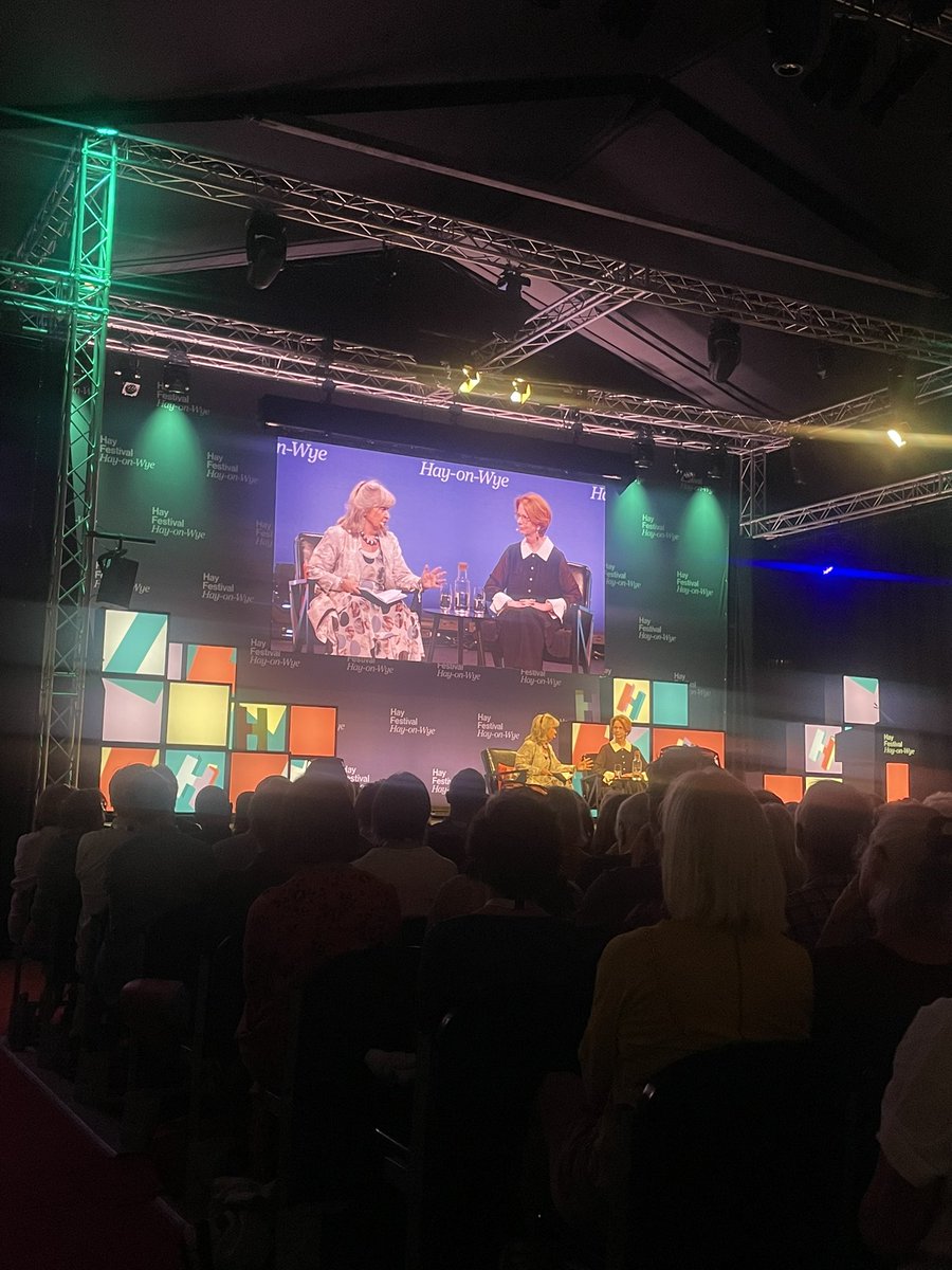 Fab time at <a href="/hayfestival/">Hay Festival</a> this weekend. Also attended a really enjoyable talk with Baroness Helena Kennedy and Julia Gillard on the issues facing women in leadership ❤️