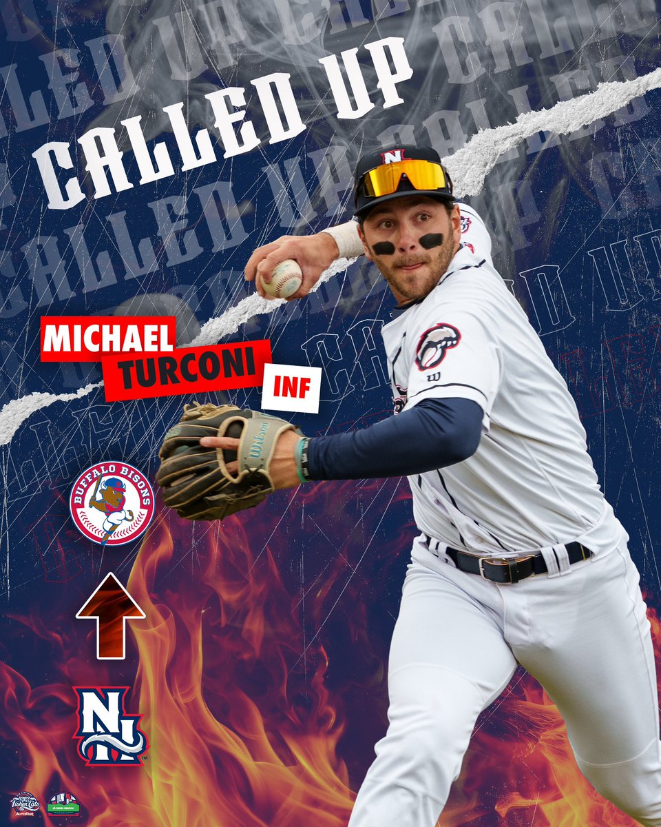 FisherCats's tweet photo. 🚨 Turc to Triple-A! 🚨

Congrats to Michael Turconi (@turconi6) on his promotion to @BuffaloBisons!

#ScratchingtheSurface https://t.co/v40vJALvKS