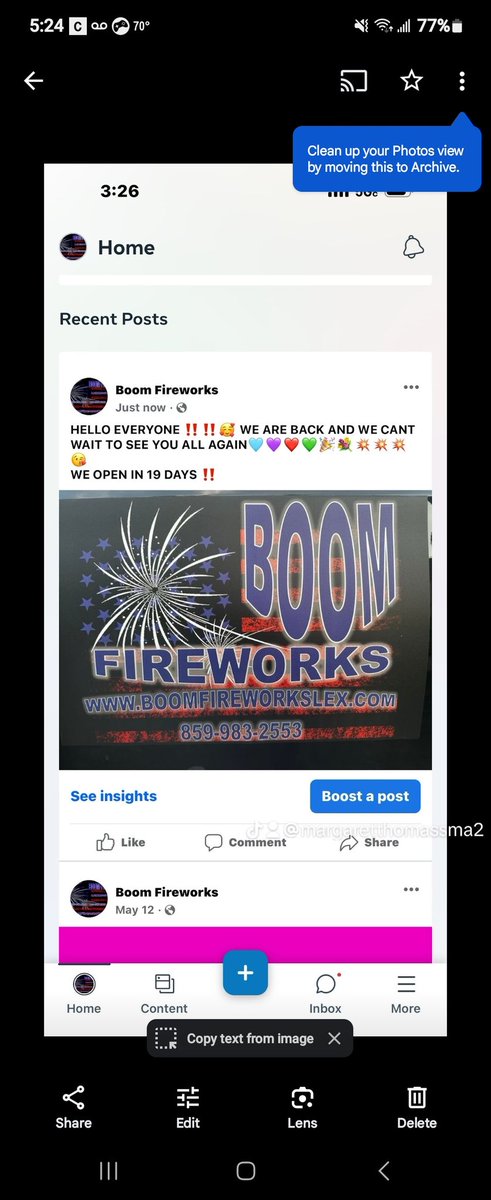 BoomFireworks04's tweet photo. THE COUNT DOWN HAS BEGUN 19DAYS !!! EVERYONE PLEASE SHARE THIS FOR ME ON ALL SOCUAL MEDIAS PLEASE https://t.co/XfTODskB9S