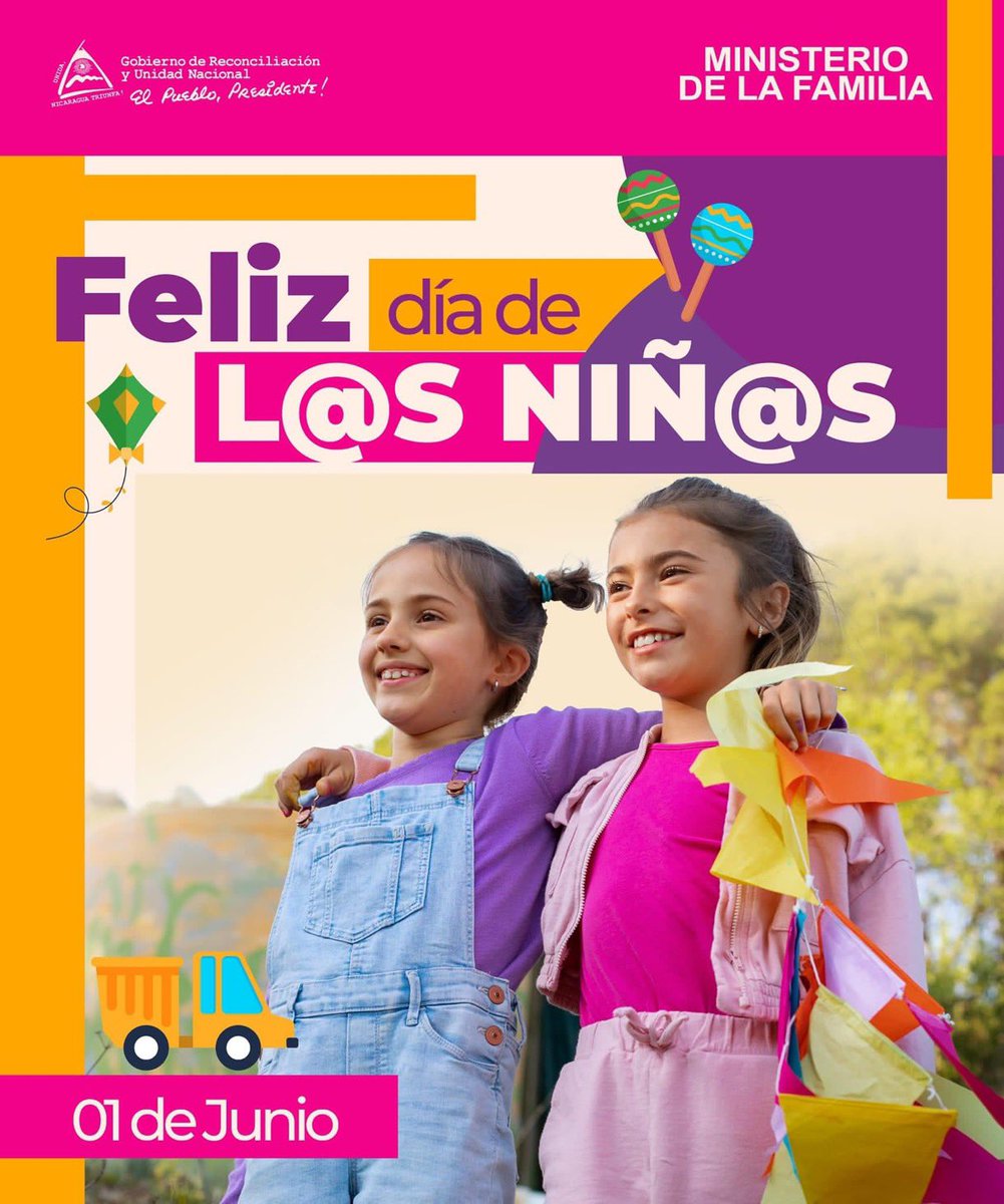 En #Nicaragua los derechos de la niñez se han incorporado en la Constitución Política. El GRUN ha traducido los derechos de la niñez a programas sociales que  ejecutan diferentes instituciones como el MIFAN, MINED, MINSA entre otras

#4519LaPatriaLaRevolucion #diadelniño
