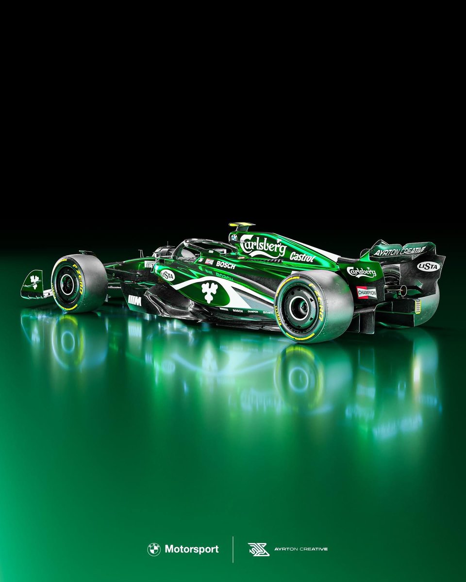 AyrtonCreative's tweet photo. BMW Carlsberg F1 Team
#f1 #bmw #livery #cgi https://t.co/gQQrnKuwYj