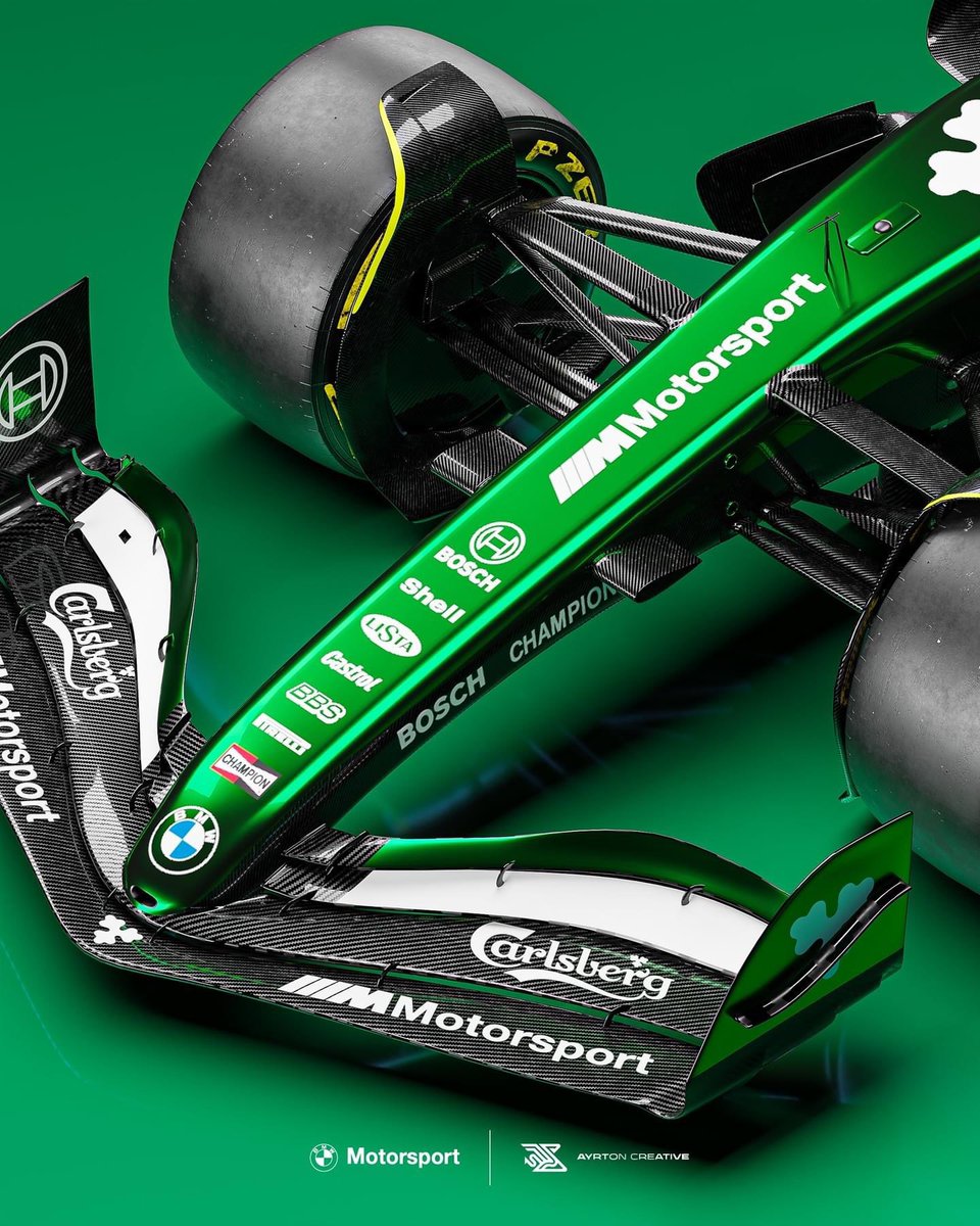 AyrtonCreative's tweet photo. BMW Carlsberg F1 Team
#f1 #bmw #livery #cgi https://t.co/gQQrnKuwYj
