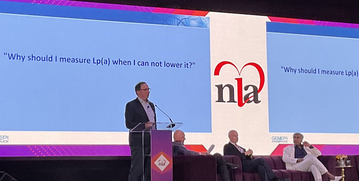 #NLASessions <a href="/nationallipid/">National Lipid Association</a> Dr. Florian Kronenberg discussing Lipoprotein(a) 🧬, along with session on ApoB <a href="/CBallantyneMD/">Christie Ballantyne</a> <a href="/dan_soffer/">Dan Soffer</a> <a href="/ProfKausikRay/">Prof Kausik Ray FMedSci</a> Bravo ! 👏