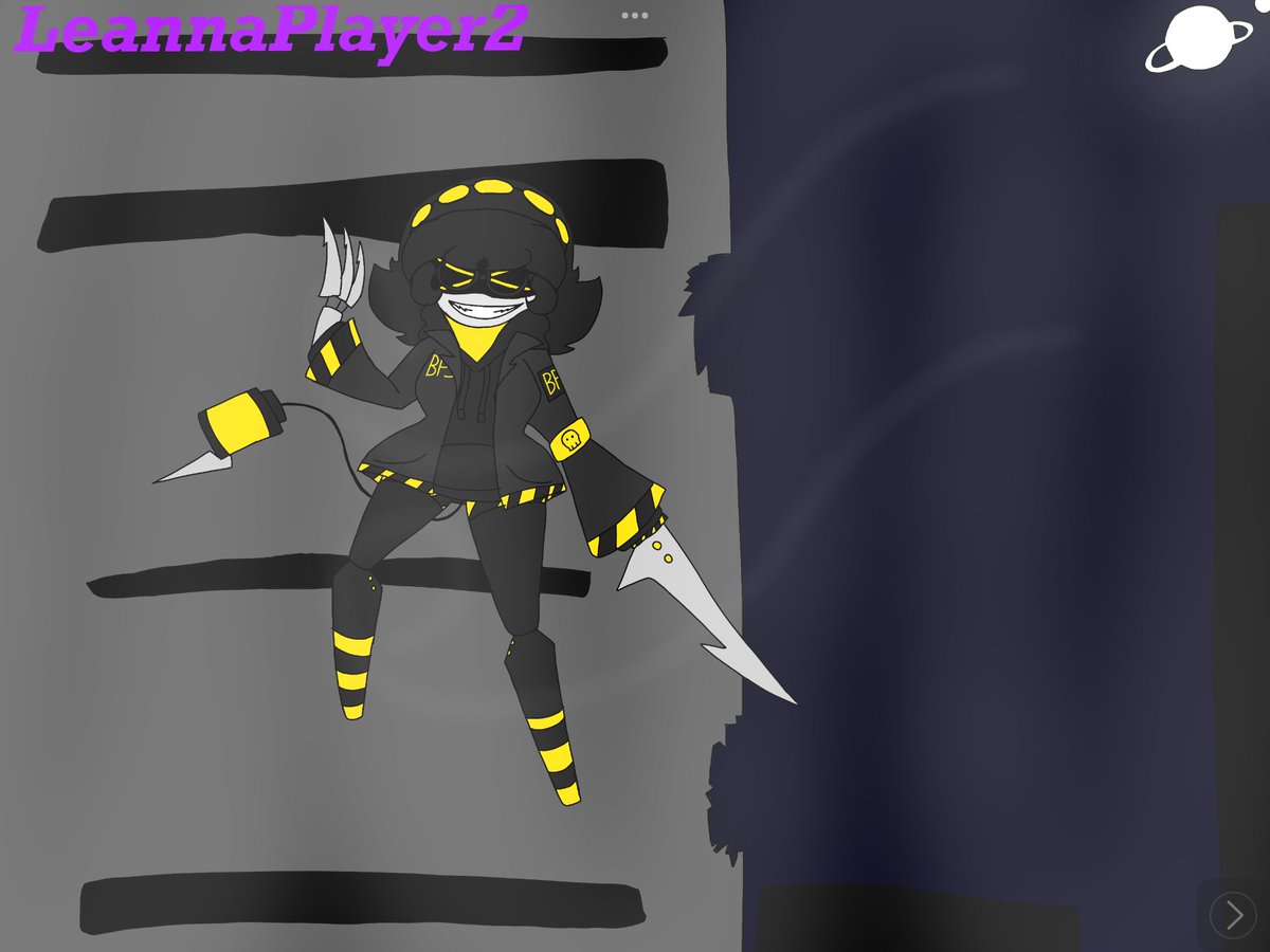 leannaplayer2's tweet photo. SD-LP2 hunting for Worker Drones 
#murderdrones #murderdronesoc #digitalart #artdigital #digitaldrawing #drawingdigital https://t.co/Ui4TEMlLbE