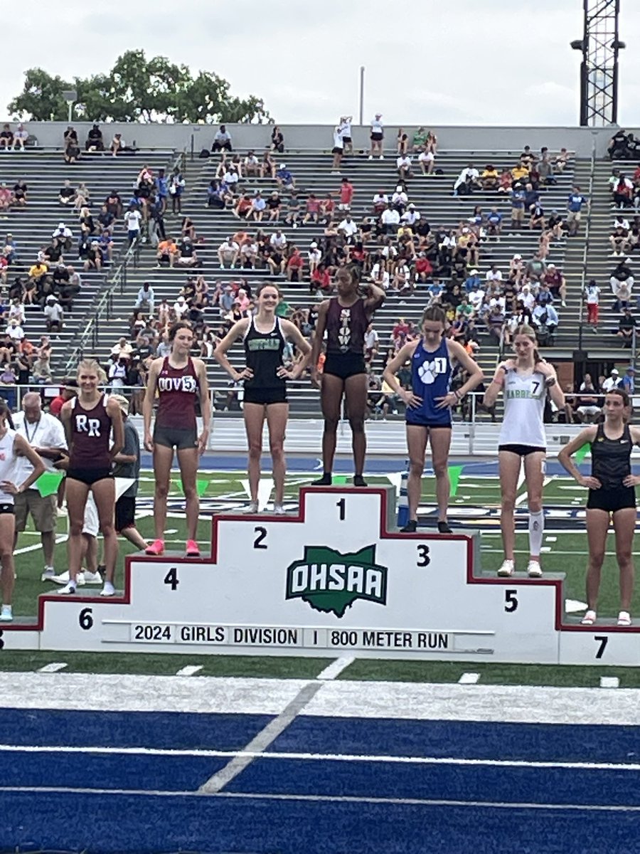 Jayla Atkinson with a REPEAT STATE CHAMPIONSHIP in the 800 meter run!  Your Bulldog family is incredibly proud of you!