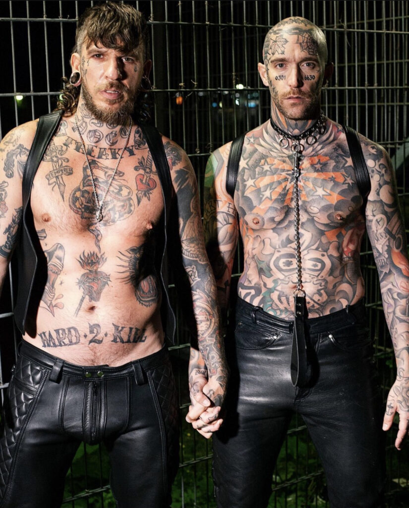 BYPOREVOLUTION's tweet photo. Your hands enmeshed
Bodies breathing sex
Tattoos brand your necks
Carnal instincts flex
CARNAL INSTINCT https://t.co/cUxUhPAewf
inspired by @PIGBOYRUBEN & @inkedbrln
#leather #kink #gaysex #gayporn #tattoos #tattoo #ink #bodyart #anarchy #liberation #erotica #PrideAlways #poetry