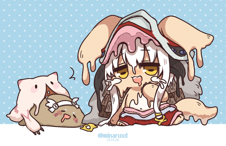 ナナチ(メイドインアビス) 「とろり～ん#ナナチ #miabyss#メイドインアビス 」|未那琉🧋のイラスト