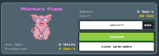 🚨 NEW PRODUCTION UNIT 🚨 

The first new prod unit Pharmacist Piggy has now been  added to BlastGoo 🏭

Great time for new players to get started and increase your goo production fast!  Free to play and earn <a href="/Blast_L2/">Blast</a> yield &amp; points 💸 

📑 blastgoo.com 👈👈 PLAY NOW